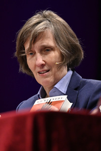 A.L. Kennedy und Anna Thalbach auf der lit.Cologne 2023 in Köln