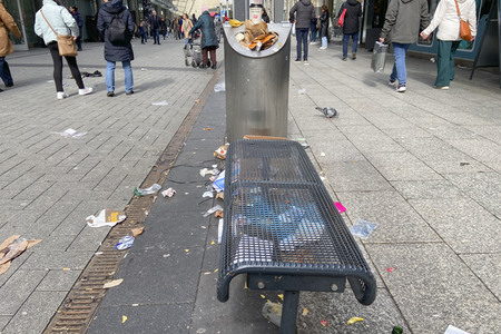 Streik der Abfallwirtschaftsbetriebe in Köln