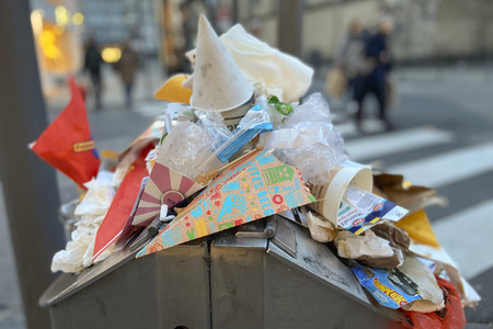 Streik der Abfallwirtschaftsbetriebe in Köln