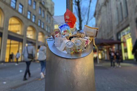 Streik der Abfallwirtschaftsbetriebe in Köln