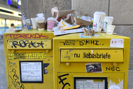 Streik der Abfallwirtschaftsbetriebe in Köln