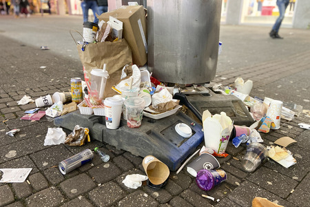 Streik der Abfallwirtschaftsbetriebe in Köln