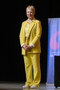 Cordula Stratmann und Bjarne Mädel auf der lit.Cologne 2023 in Köln