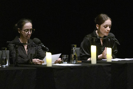 Katharina, Anna und Nellie Thalbach auf der lit.Cologne 2023 in Köln