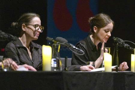 Katharina, Anna und Nellie Thalbach auf der lit.Cologne 2023 in Köln