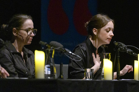 Katharina, Anna und Nellie Thalbach auf der lit.Cologne 2023 in Köln