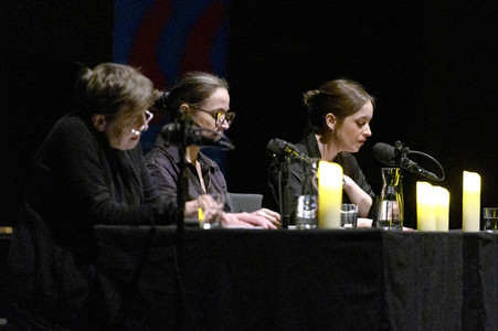 Katharina, Anna und Nellie Thalbach auf der lit.Cologne 2023 in Köln
