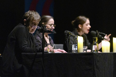 Katharina, Anna und Nellie Thalbach auf der lit.Cologne 2023 in Köln