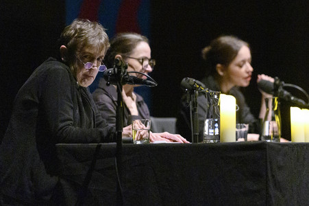 Katharina, Anna und Nellie Thalbach auf der lit.Cologne 2023 in Köln