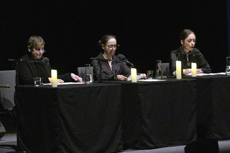 Katharina, Anna und Nellie Thalbach auf der lit.Cologne 2023 in Köln