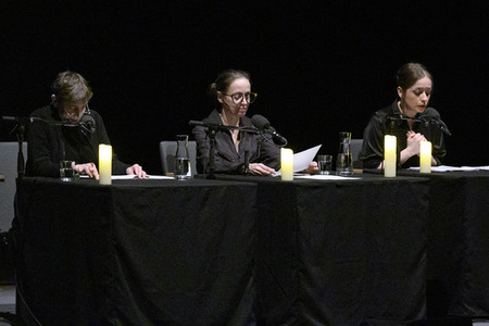 Katharina, Anna und Nellie Thalbach auf der lit.Cologne 2023 in Köln