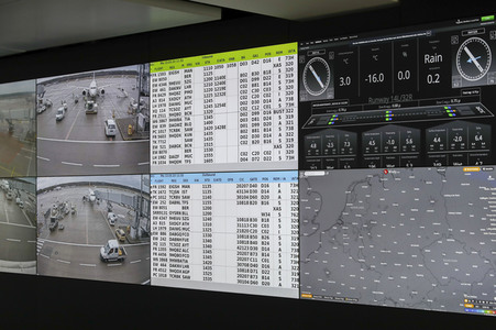 Präsentationstermin zum Airport Operations Control Center am Flughafen Köln/Bonn