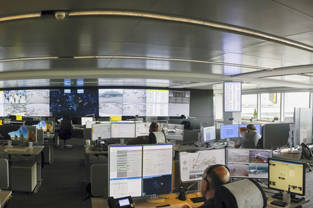 Präsentationstermin zum Airport Operations Control Center am Flughafen Köln/Bonn