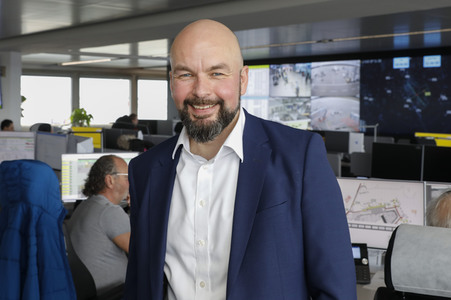 Präsentationstermin zum Airport Operations Control Center am Flughafen Köln/Bonn