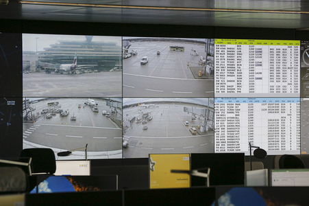 Präsentationstermin zum Airport Operations Control Center am Flughafen Köln/Bonn