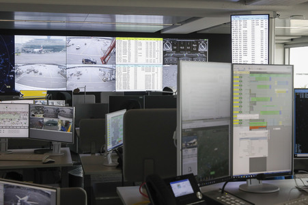 Präsentationstermin zum Airport Operations Control Center am Flughafen Köln/Bonn