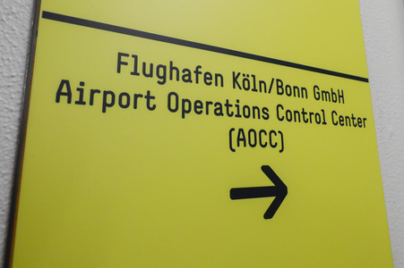 Präsentationstermin zum Airport Operations Control Center am Flughafen Köln/Bonn
