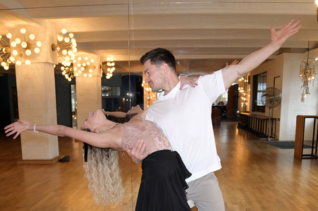 Philipp Boy trainiert für 'Let's Dance' in Berlin