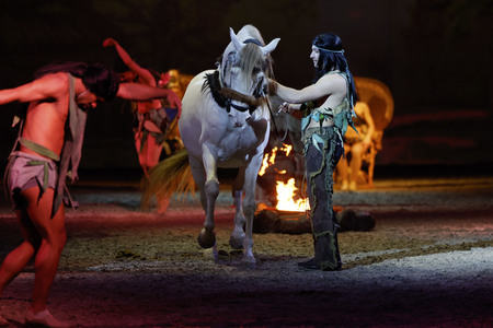 Pferdeshow 'Cavalluna - Geheimnis der Ewigkeit' in Erfurt