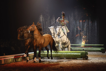 Pferdeshow 'Cavalluna - Geheimnis der Ewigkeit' in Erfurt