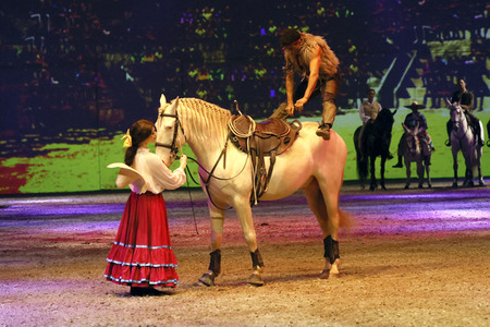 Pferdeshow 'Cavalluna - Geheimnis der Ewigkeit' in Erfurt