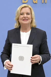 Bundespressekonferenz Vorstellung des Jahresberichtes 2022 in Berlin