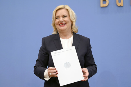 Bundespressekonferenz Vorstellung des Jahresberichtes 2022 in Berlin