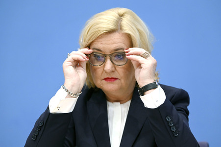 Bundespressekonferenz Vorstellung des Jahresberichtes 2022 in Berlin