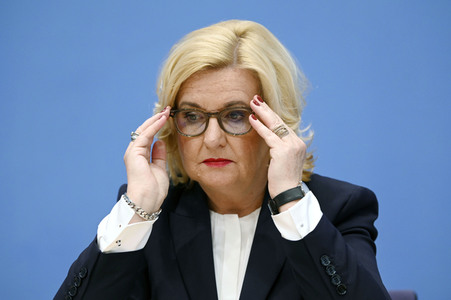 Bundespressekonferenz Vorstellung des Jahresberichtes 2022 in Berlin