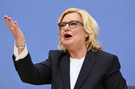 Bundespressekonferenz Vorstellung des Jahresberichtes 2022 in Berlin