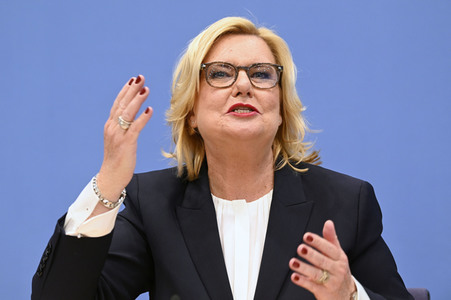 Bundespressekonferenz Vorstellung des Jahresberichtes 2022 in Berlin