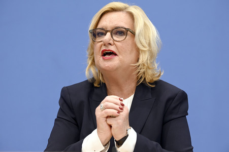 Bundespressekonferenz Vorstellung des Jahresberichtes 2022 in Berlin