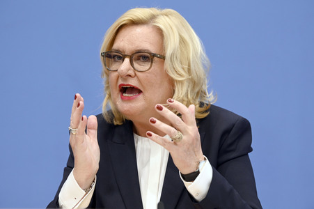 Bundespressekonferenz Vorstellung des Jahresberichtes 2022 in Berlin