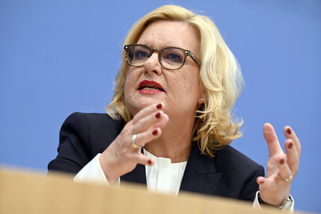 Bundespressekonferenz Vorstellung des Jahresberichtes 2022 in Berlin