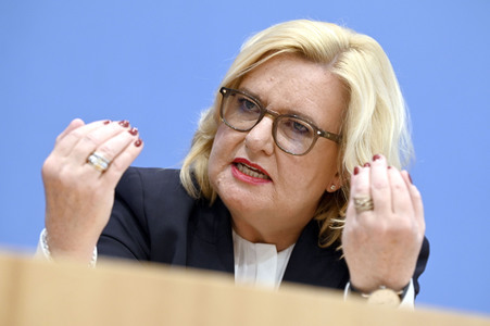 Bundespressekonferenz Vorstellung des Jahresberichtes 2022 in Berlin