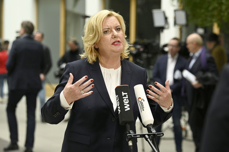 Bundespressekonferenz Vorstellung des Jahresberichtes 2022 in Berlin
