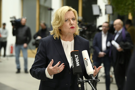 Bundespressekonferenz Vorstellung des Jahresberichtes 2022 in Berlin