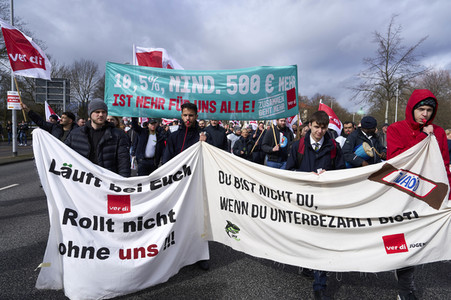 ver.di Streik in Hannover