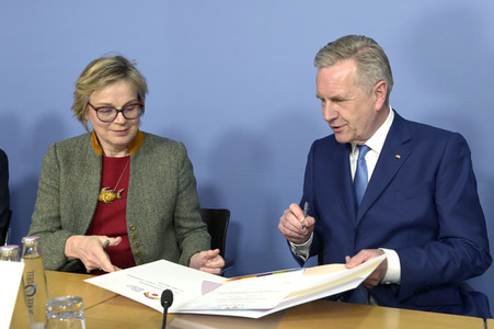 Pressekonferenz 'Hier klingt's mir gut' in Berlin