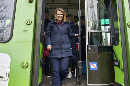 Julia Willie Hamburg bei der ÜSTRA in Hannover