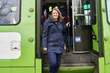 Julia Willie Hamburg bei der ÜSTRA in Hannover
