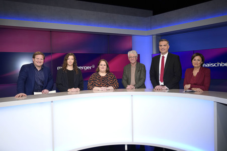 Talkshow 'maischberger' in Berlin