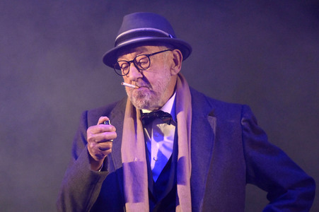 Theaterprobe 'Biedermann und die Brandstifter' in Berlin