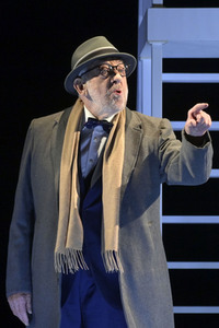Theaterprobe 'Biedermann und die Brandstifter' in Berlin