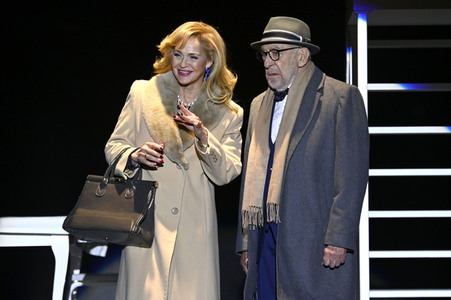 Theaterprobe 'Biedermann und die Brandstifter' in Berlin