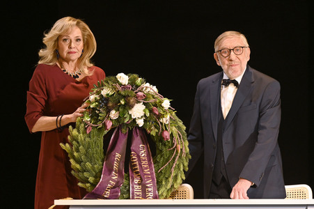 Theaterprobe 'Biedermann und die Brandstifter' in Berlin