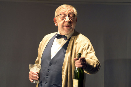 Theaterprobe 'Biedermann und die Brandstifter' in Berlin