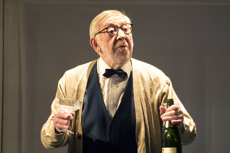 Theaterprobe 'Biedermann und die Brandstifter' in Berlin