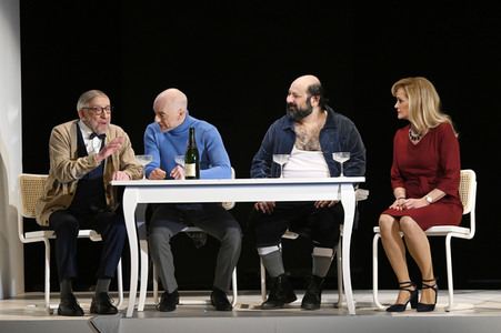 Theaterprobe 'Biedermann und die Brandstifter' in Berlin