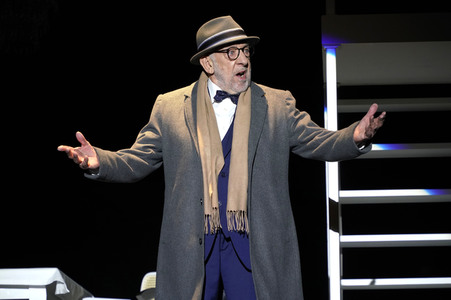 Theaterprobe 'Biedermann und die Brandstifter' in Berlin